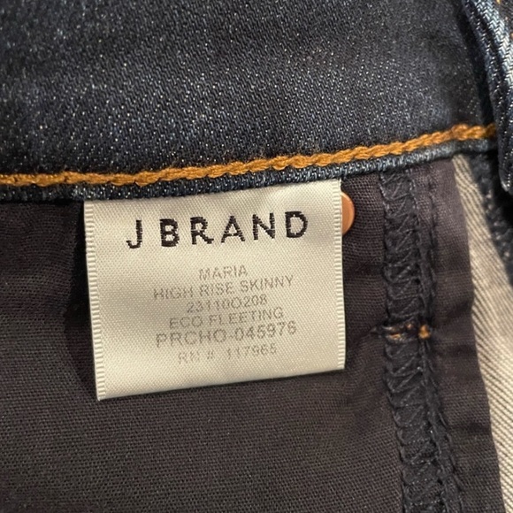 J Brand NWT Maria seriously soft eco wash high rise skinny denim jean size 23 - Picture 12 of 15